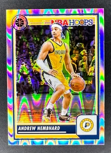ANDREW NEMBHARD, 2023-24 NBA HOOPS PREMIUM RAY WAVE PRIZM, INDIANA PACERS 🔥 - Picture 1 of 2