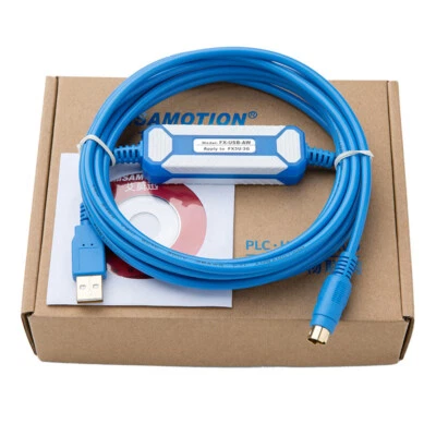 For Mitsubishi FX3U Series PLC Connector FX-USB-AW Data Download Line - Image 1 of 4