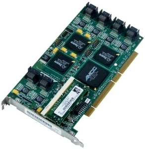 Controller 3ware Escalade 9500S-12 12xSATA RAID Controller PCI-X 128MB Cache - Picture 1 of 2