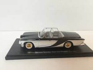 1/43 Autocult 1:43 Brook Stevens Scimitar Town Car Phaeton, silver-black, 1959 - Picture 1 of 8
