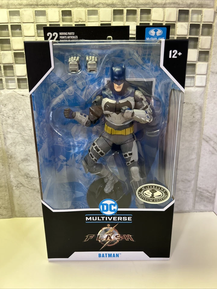Dc Multiverse Batman The Flash Platinum Edtion McFarlane toys