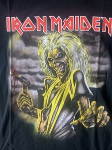 NEW w/o tags Iron Maiden Killers Cover Graphic T-Shirt Size L - Picture 1 of 3