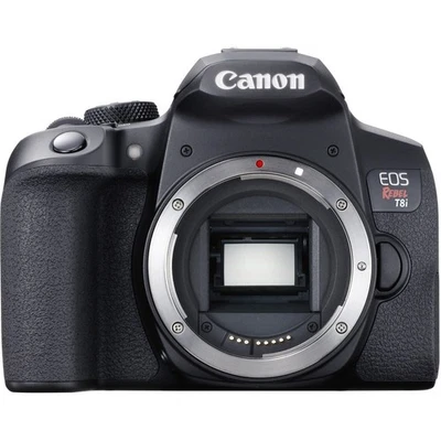 (Open Box) Canon EOS Rebel T8i 24.1MP Digital SLR Camera - Black (Body Only) - Image 1 of 4