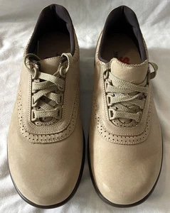 Zapatillas deportivas cómodas de cuero nobuck marrón SAS Walk Easy talla 9W nuevas sin caja - Imagen 1 de 7