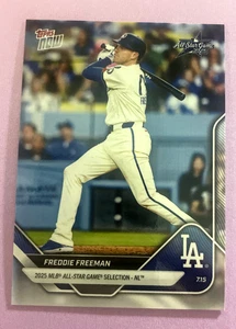 Freddie Freeman 2025 Topps Now MLB All-Star Game #ASG-FF LOS ANGELES DODGERS  SP - Picture 1 of 2