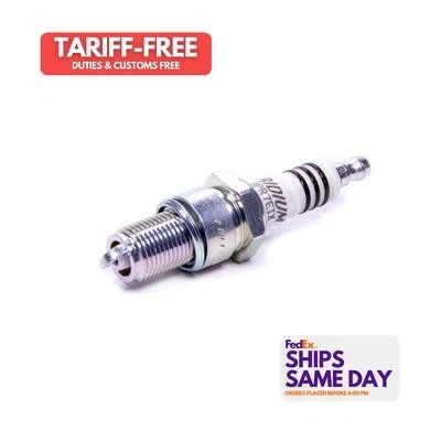 NGK BPR7EIX, One Ngk Spark Plug Stock # 4055 (Motorcycle) Performance Parts - Image 1 of 4