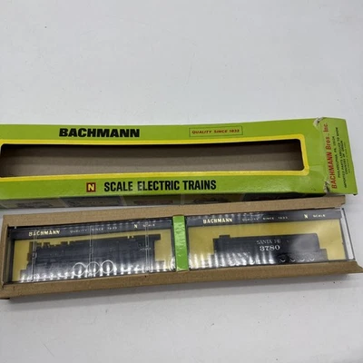 N Scale Bachmann Steam Locomotive Northern ATSF Santa Fe 3780 With Box - Image 1 of 4