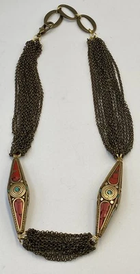 Collar Starfish Project Selma Hecho a Mano Cobre y Turquesa Foto 1 de 4