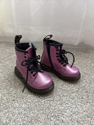BOTAS CON CORDONES GLITTER PARA NIÑOS PEQUEÑOS 1460 Talla 7 Foto 1 de 4