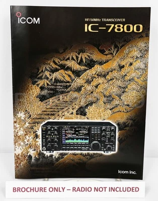 Brochure per ricetrasmettitore radioamatoriale Icom IC-7800 - Immagine 1 di 4