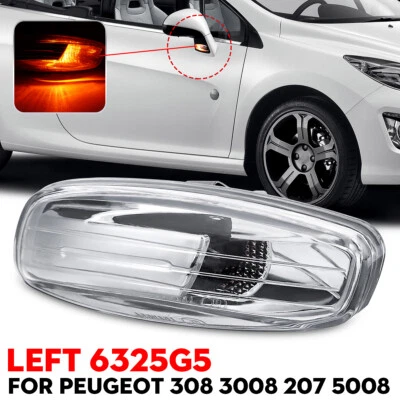Luz LED Indicadora Espejo Izquierdo Repetidor Peugeot 308 3008 207 5008 6325G5 Foto 1 de 4