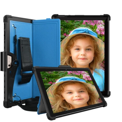 For Microsoft Surface Pro 10 9 8 7+ 7 6 5 4 Tablet Case With Shoulder Hand Strap - Image 1 of 2