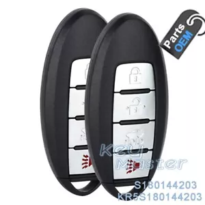 2x for Infiniti Q50 2014 2015 2016 OEM Parts Smart Remote Car Key Fob S180144203 - Picture 1 of 7