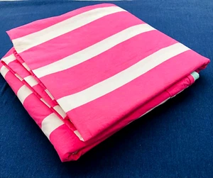 Pottery Barn Kids Strips Multicolor TWIN DUVET Cover Buttons 100% Cotton 68 x 89 - Picture 1 of 17