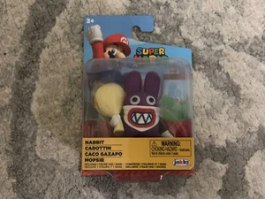 Jakks Pacific Super Mario Nabbit 2.5” Figure Authentic Brand New NIB - Picture 1 of 10