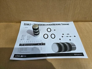 Ampliación de palanca de cambios Wunderlich Touring para BMW Motorrad - Imagen 1 de 2