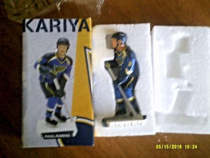Paul Kariya St Louis Blues Hockey Figurine Original Box (Never Displayed) - Picture 1 of 2