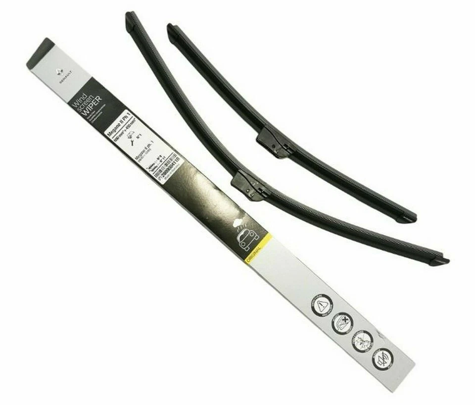 Jeu 2 BALAIS ESSUIE GLACE  Avant d'origine Renault  Laguna I II  288908411R - Photo 1/1