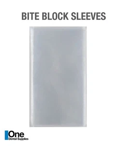 Dental Bite Block Sleeves 1000's - Picture 1 of 2