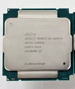 Lot of 4 Intel Xeon E5-2695V3 2.3GHz 14-Core 35MB Cache LGA2011 CPU SR1XG - Picture 1 of 2