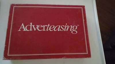 Vntg 1988 Adverteasing Board Game~The Game Of Slogans, Commercials & Jingles  - Image 1 of 4