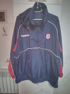 RARE 00s yrs Liverpool original Reebok anorak windbreaker jacket shirt Size XL