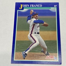 1991 Score John Franco New York Mets #14