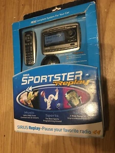 Sirius SP-TK2 Sportster Replay Satellite Radio with Car Kit Ships Fast - Picture 1 of 8