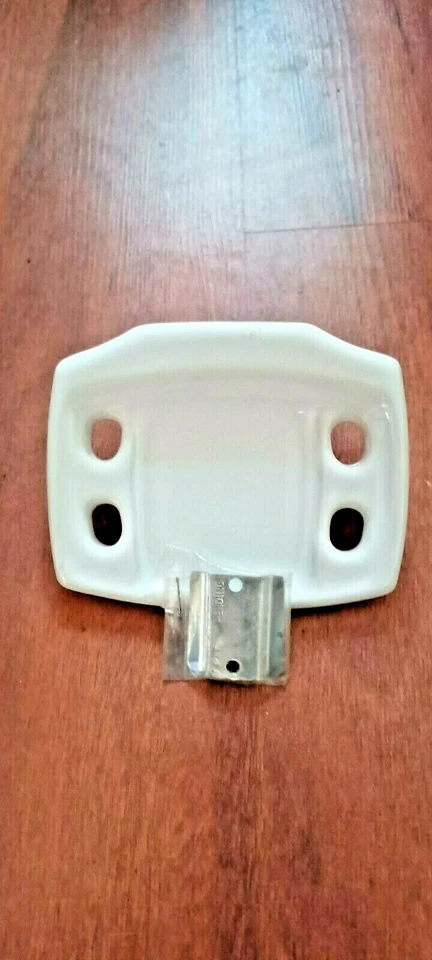 Soporte vaso cepillo de dientes porcelana cerámica blanco brillante nos vintage envío gratuito Foto 1 de 1