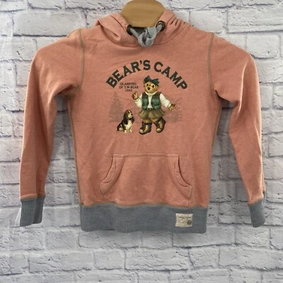 Teenie Weenie Pink Bears Camp Hiking Skirt Hound Dog Sweatshirt Hoodie Glamping - Image 1 of 4