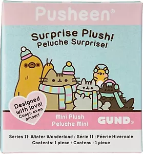 Pusheen Blindbox Serie 11 Mystery Surprise Winter Wonderland Plüschbox NEU - Bild 1 von 4