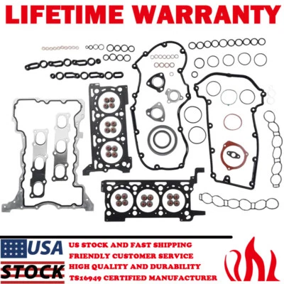 Juego de juntas de culata de motor para Jeep Grand Cherokee 2014-2019 RAM 1500 3,0 L ecodiesel Foto 1 de 4