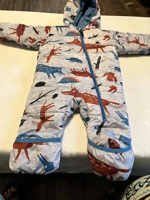 Traje de nieve Burton Fox bebé niño lado 6-12 meses Foto 1 de 4