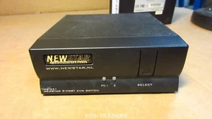 NewStar NS-231 Commutateur KVM, 2 ports, PS/2 2048x1536 @ 85Hz 400Mhz - EXCL PSU - Photo 1/3