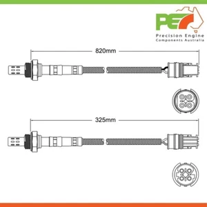 2x New OEM Pre-Cat & Post-Cat Oxygen Sensors For Mercedes Benz CLK55 AMG 5.4L - Picture 1 of 5