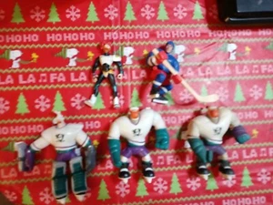 Mighty Ducks Disney MALLORY 2X GRIN WAYNE GRETZKY Wild Wing Actionfigur Set - Bild 1 von 11