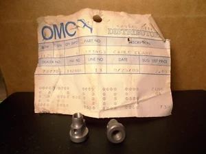 OMC EVINRUDE JOHNSON P/N 323463 / 0323463 OEM CABLE CLAMP NOS - Foto 1 di 2