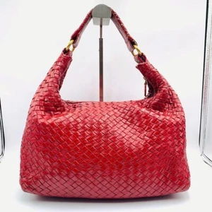Auténtico bolso hobo bottega veneta y2k hombro de mano intrecciato cuero vintage JAPÓN - Imagen 1 de 8