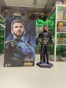 HOT TOYS MMS 481 CAPTAIN CAPITAN AMERICA CHRIS EVANS AVENGERS INFINITY WAR 1/6 - Foto 1 di 6