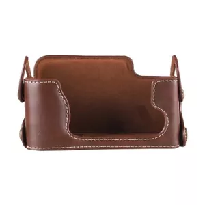 PU Leder Kamera Unterhülle Halbe Kameratasche für Fujifilm XE1 X-E1 X-E2 XE2 - Bild 1 von 7