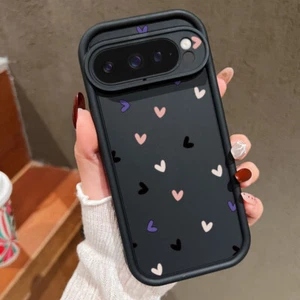 For Google Pixel 9 Pro XL 8 Pro 8A Shockproof Flower Heart Silicone Case Cover - Bild 1 von 28