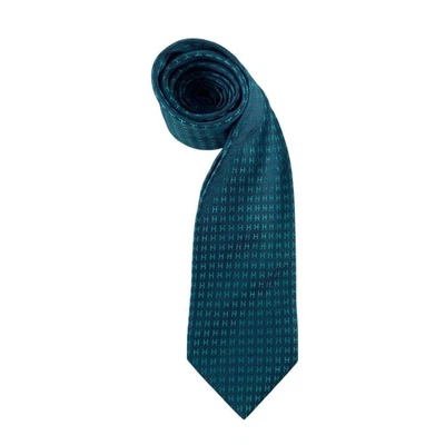 Auténtica corbata de seda vintage Hermès Paris Foto 1 de 4