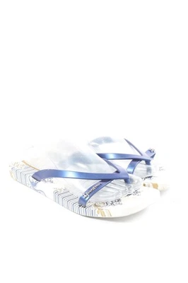 IPANEMA Chanclas Mujeres Sandalias Talla EU 40 azul-blanco look casual - Imagen 1 de 4