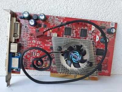 ATI Radeon 9600XT 256mb DDR2 AGP Graphics Card - Image 1 of 4