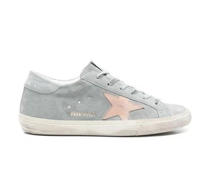 Golden Goose Superstar sneakers Gray Suede, Pink NIB EU 38 US 8 - Picture 1 of 6