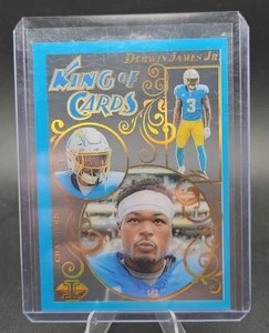 2023 Panini Illusions - King of Cards Light Blue #6 Derwin James /299 - Picture 1 of 2
