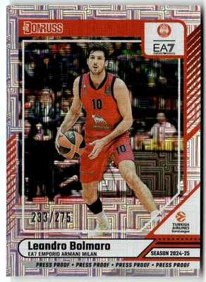2024-25 Donruss Euroleague Panini No. 89 Leandro Bolmaro Mojo Púrpura 233/275 - Imagen 1 de 2