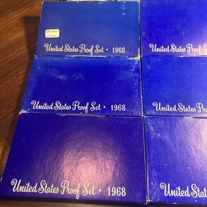 1968 US Proof Set in OGP! Lot Of 10! - Picture 1 of 3