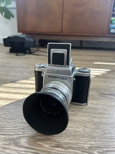 Camera Praktisix IIa With Zeiss Biometar 80mm f/2,8 Parts Sold AS-IS - Picture 1 of 18