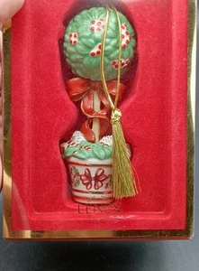 Lenox Holiday Topiary Christbaumschmuck Dekoration Neu im Karton - Bild 1 von 8
